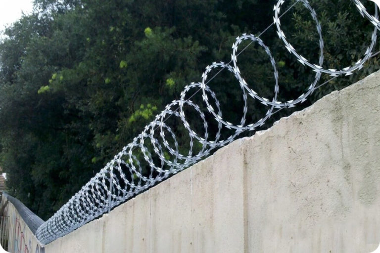 Concertina em Muro